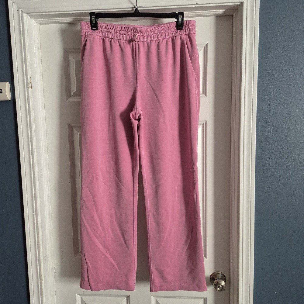 Lululemon Pants Womens 12 Pink Softstreme High Rise Drapey Travel Lounge Soft